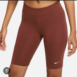 Nike Women's Maroon Bike Shorts